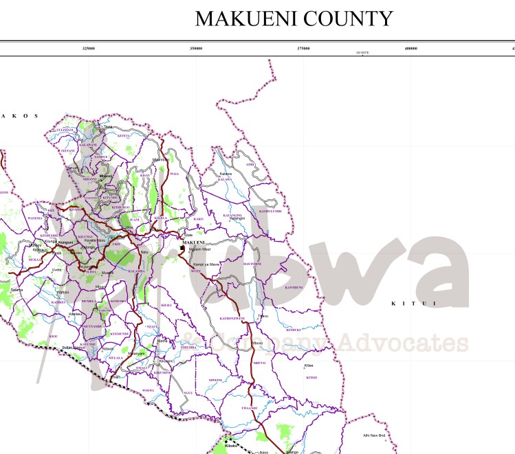 Exploring Makueni County: A Map Through Time and Nature