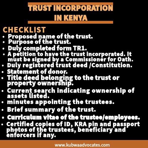 Trust Checklist